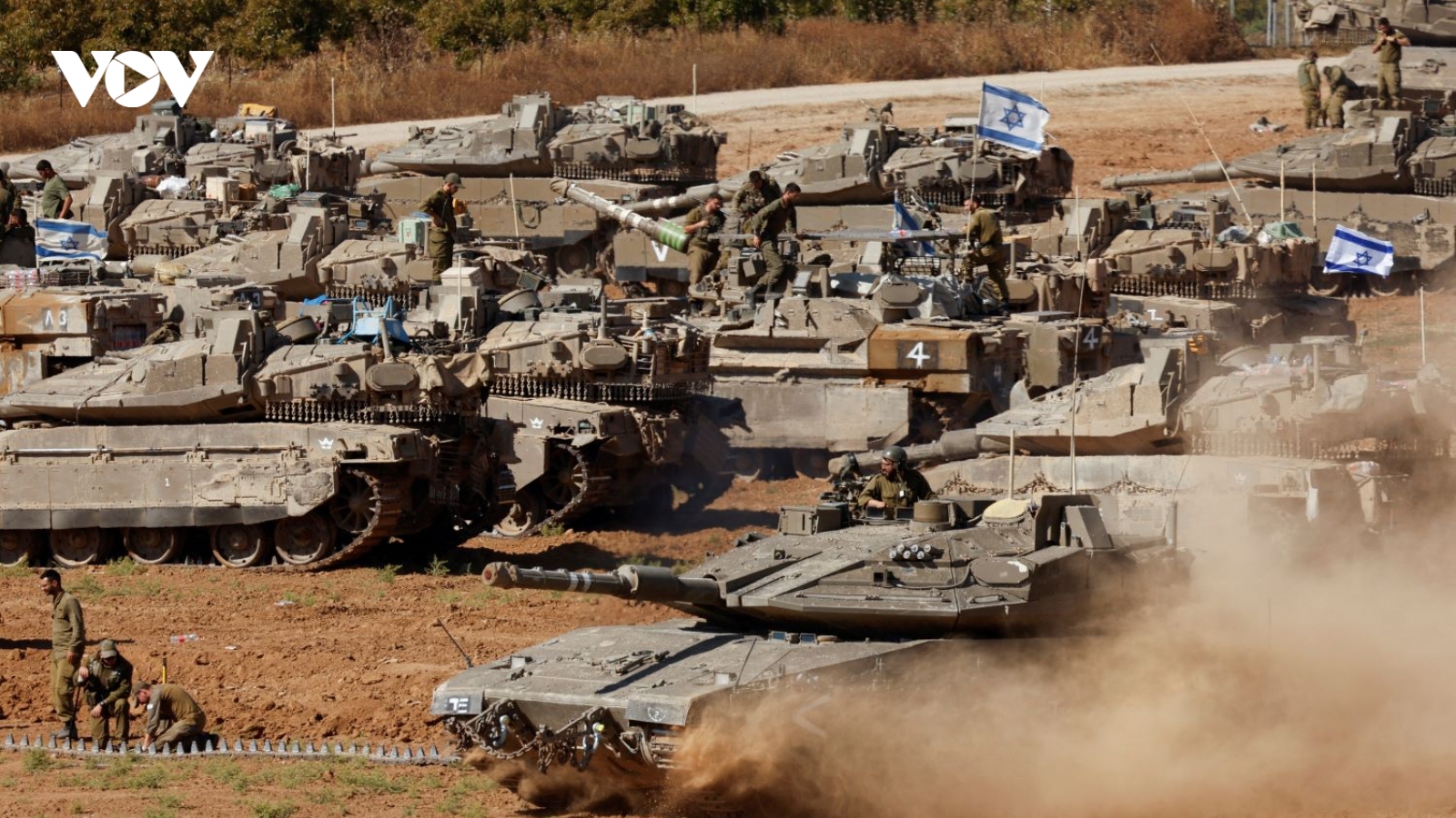 Xe tăng Israel bắt đầu tiến vào nội đô Rafah