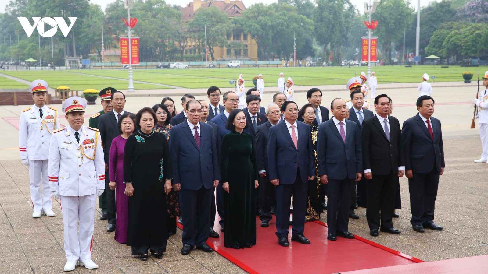 Lãnh đạo Đảng, Nhà nước vào Lăng viếng Chủ tịch Hồ Chí Minh