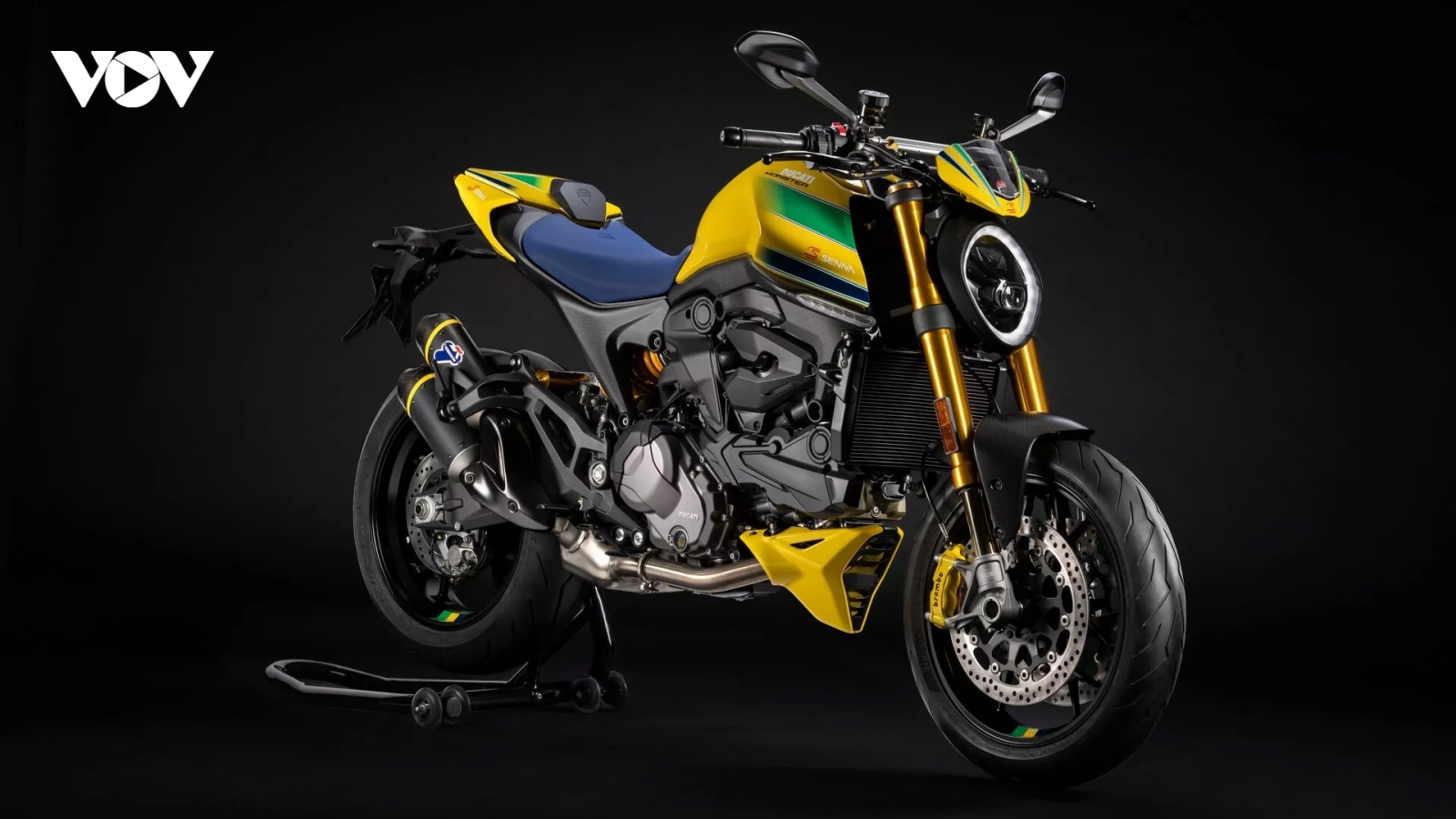 Chi tiết Ducati Monster Senna phiên bản giới hạn 341 chiếc trên toàn thế giới