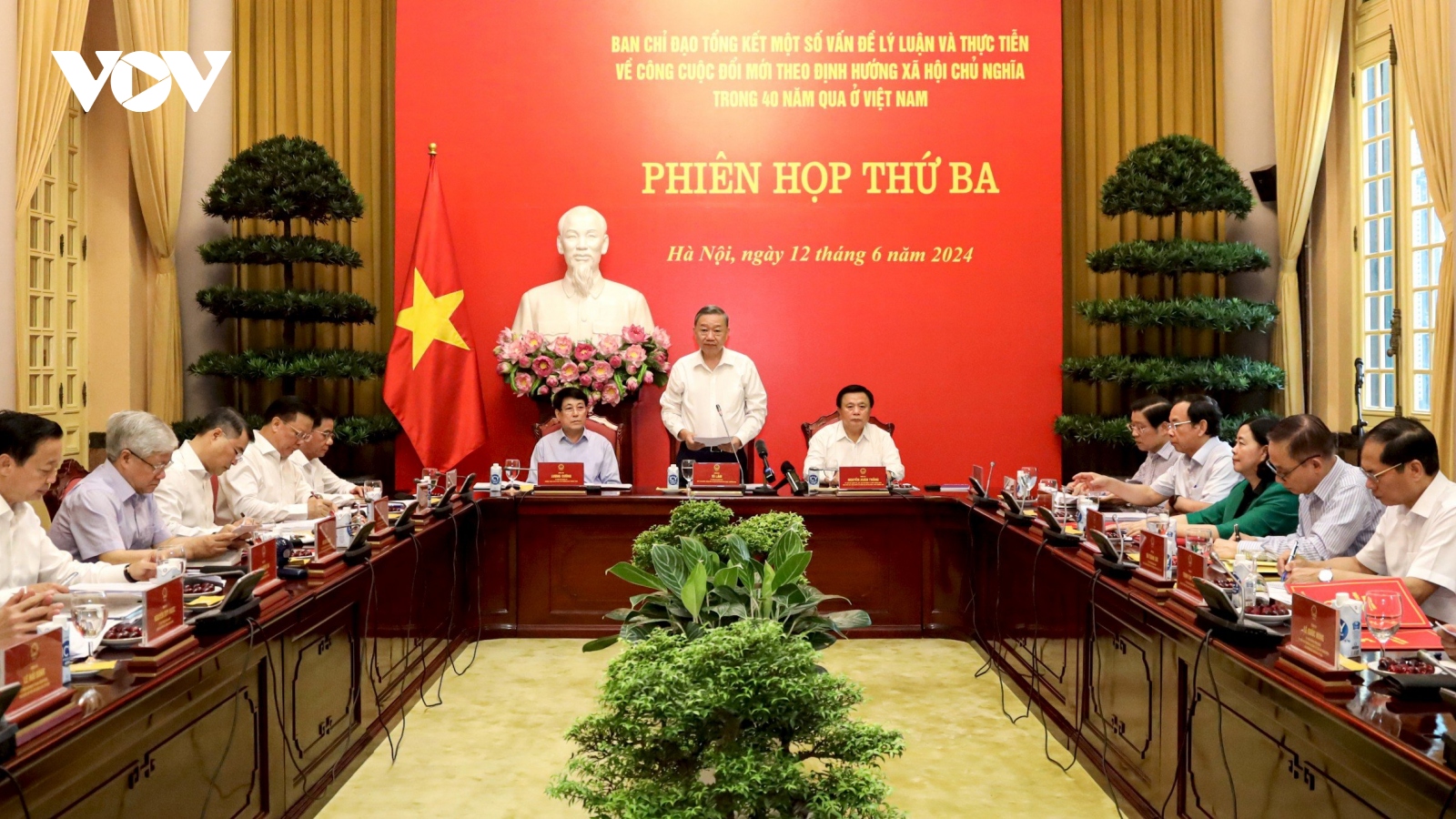 Chủ tịch nước Tô Lâm chủ trì Phiên họp thứ 3 Ban Chỉ đạo tổng kết 40 năm đổi mới