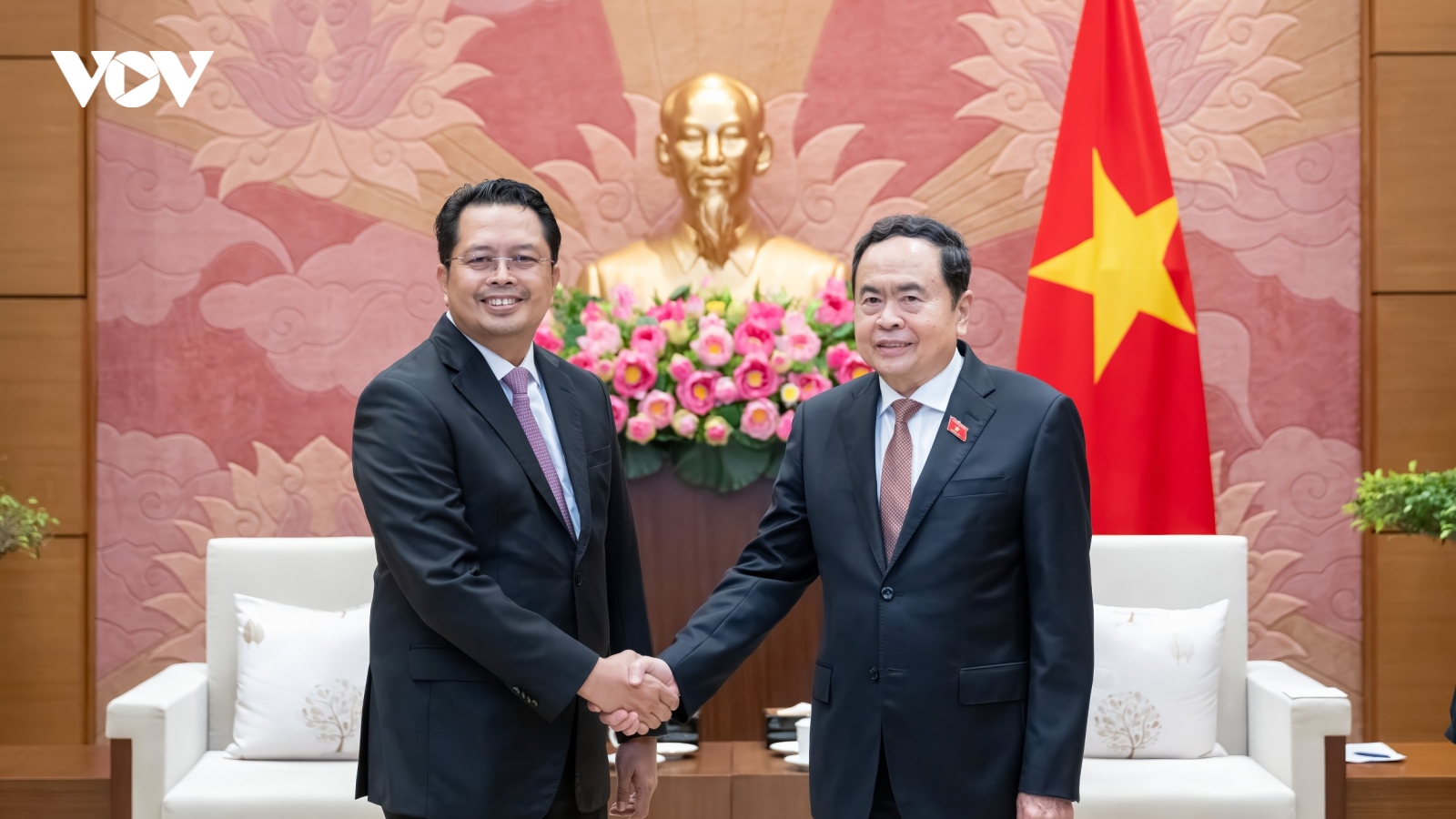 Chủ tịch Quốc hội Trần Thanh Mẫn tiếp Phó Chủ tịch Thượng viện Indonesia