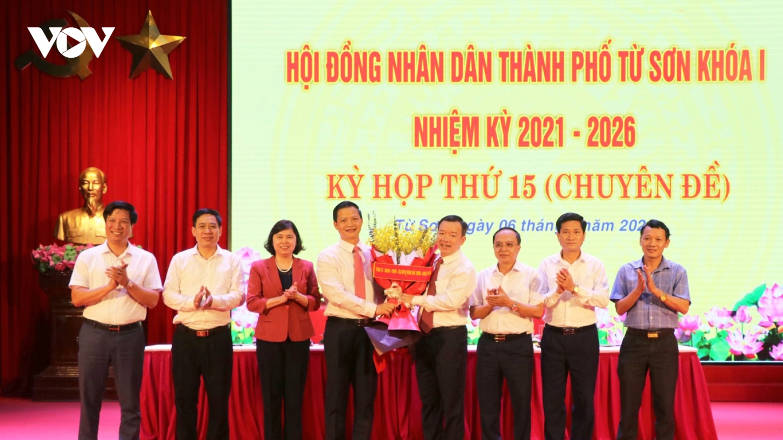 Ông Đỗ Tuấn Sơn được bầu giữ chức Chủ tịch UBND TP. Từ Sơn, Bắc Ninh