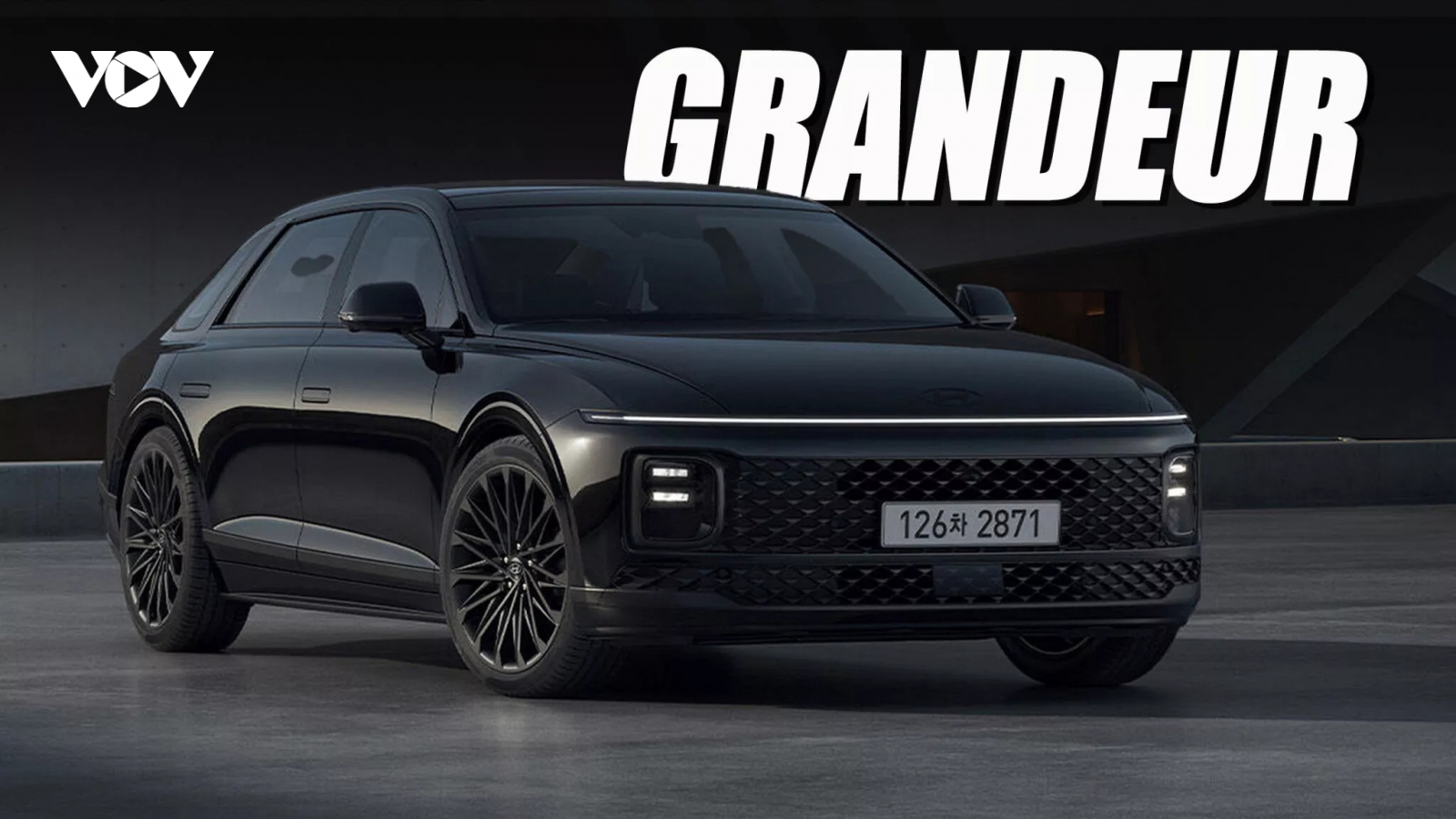 Hyundai Grandeur 2025 ra mắt với gói ngoại thất màu đen và ADAS cải tiến