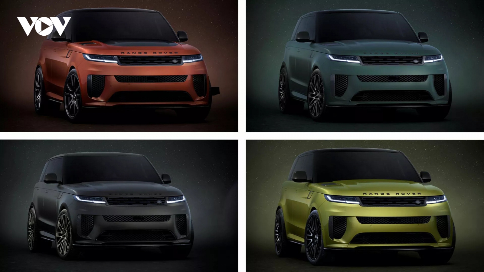 Khám phá bộ sưu tập Range Rover Sport SV Celestial lấy cảm hứng từ những vì sao