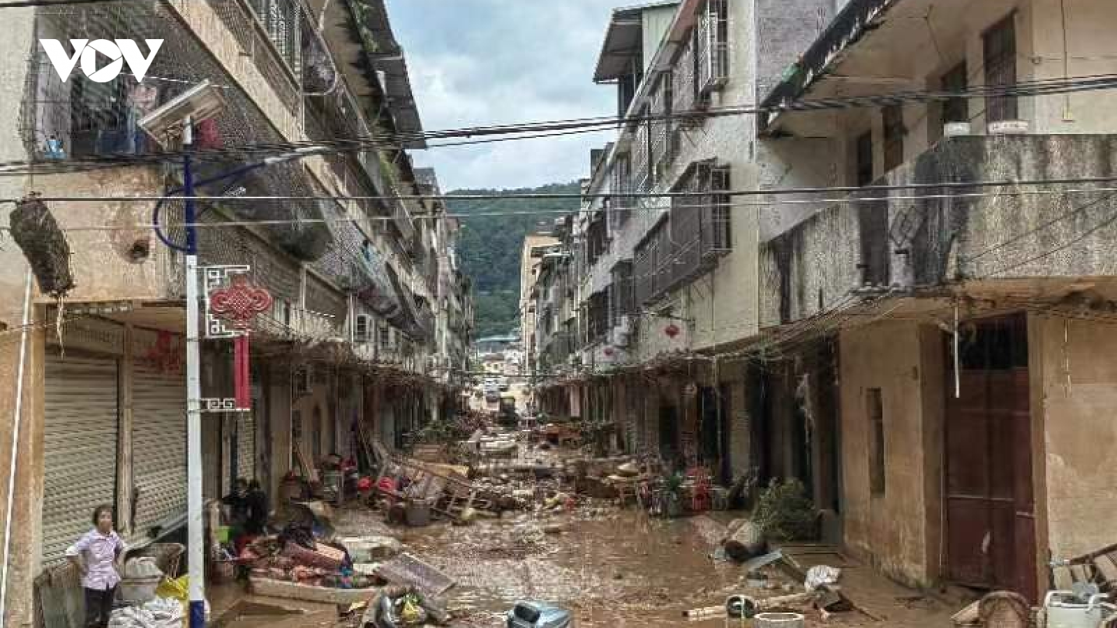 Mưa lũ ở Quảng Đông (Trung Quốc) làm 9 người thiệt mạng