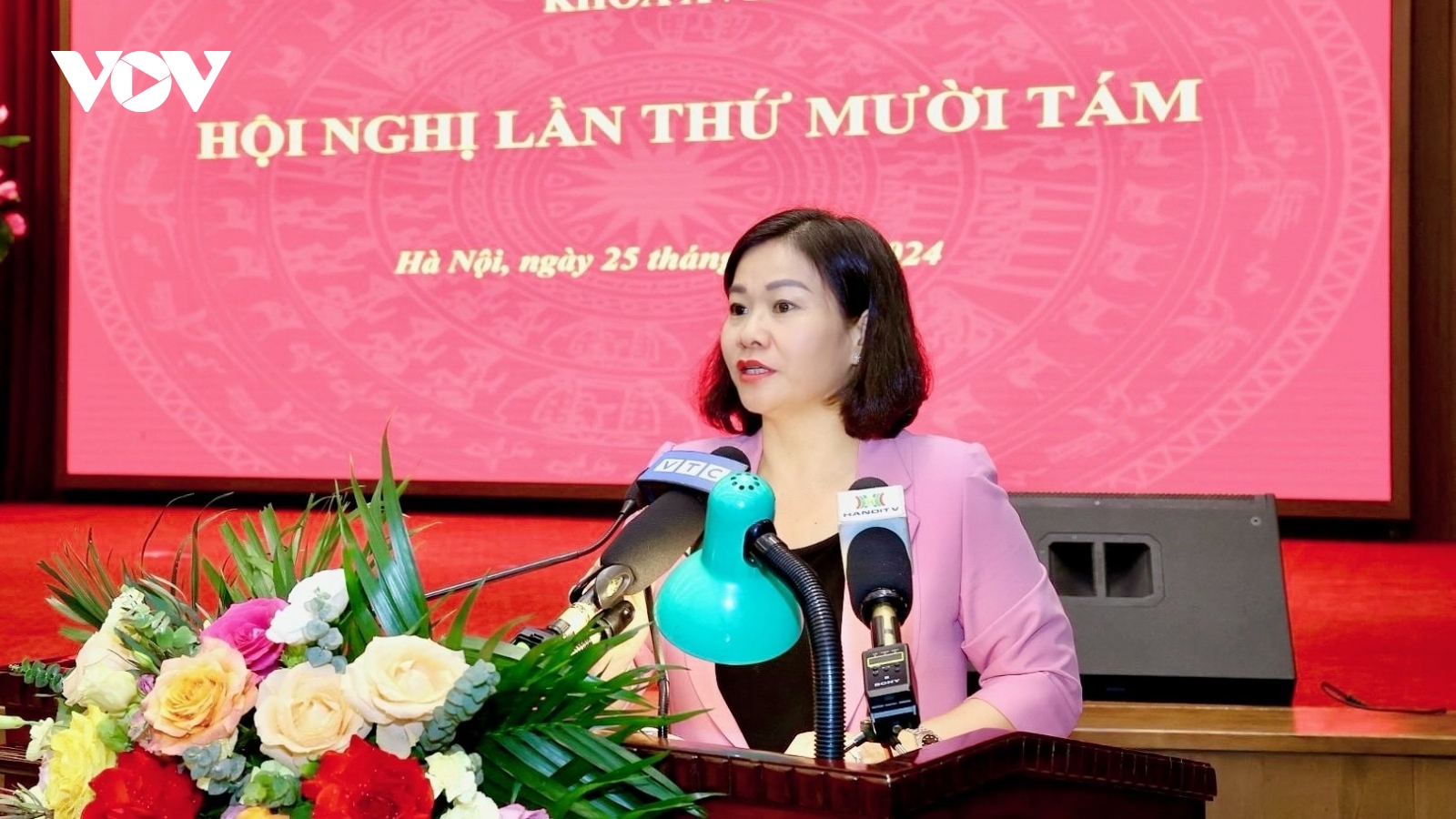 Bà Nguyễn Thị Tuyến được phân công điều hành Thành ủy Hà Nội