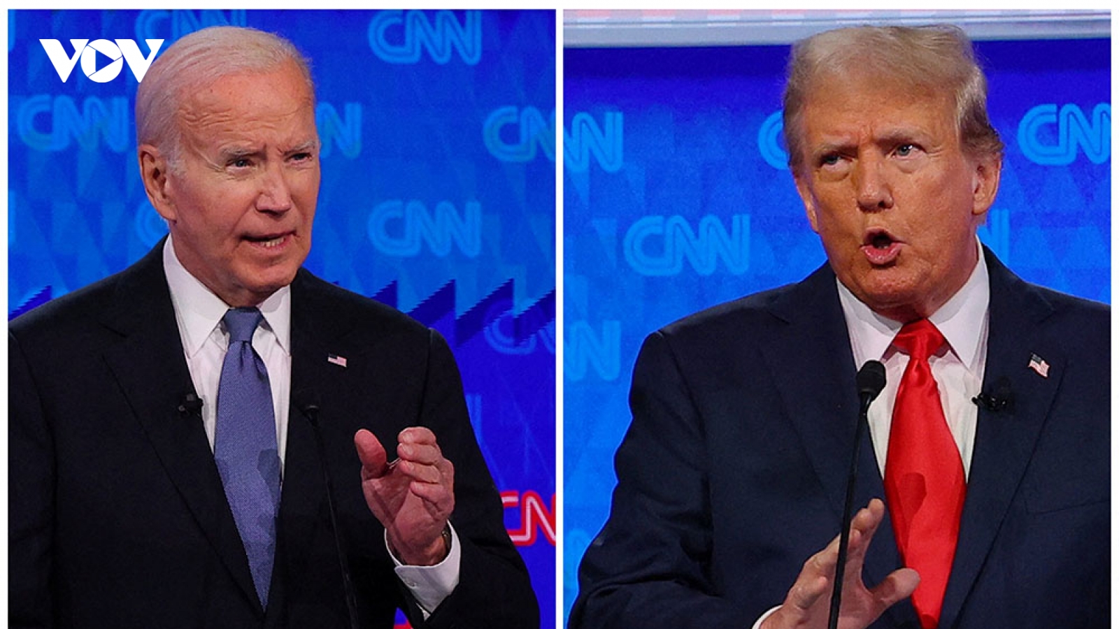 Những tuyên bố đáng chú ý trong phiên tranh luận đầu tiên Trump - Biden