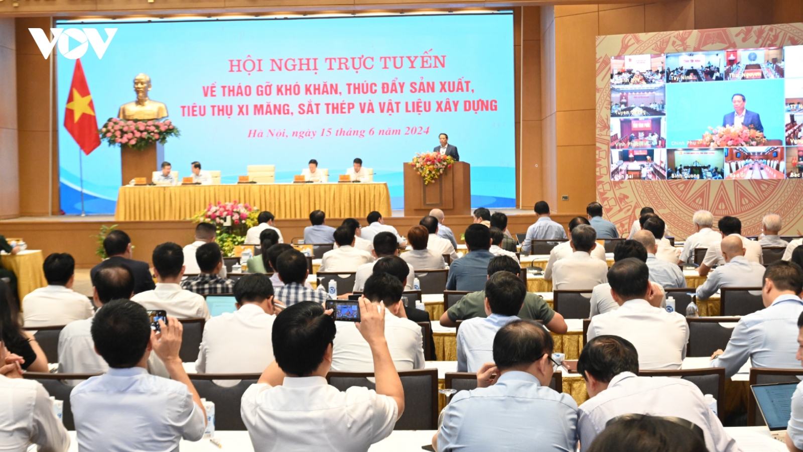 Thủ tướng: Phát triển hạ tầng, tăng cường tiêu thụ vật liệu xây dựng trong nước