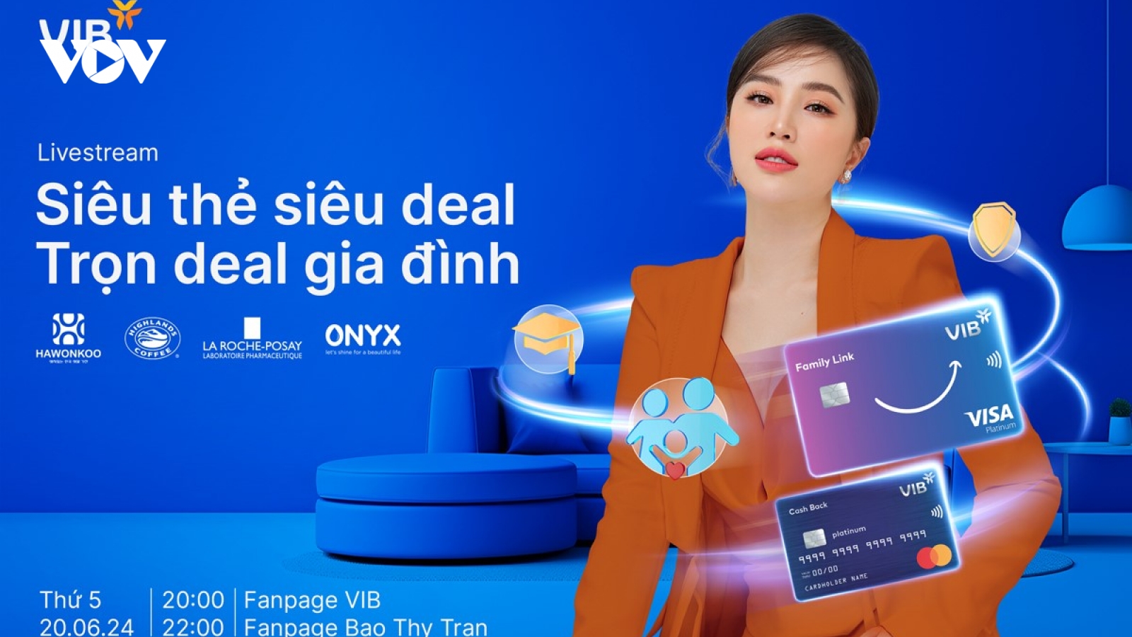 Cùng Bảo Thy ‘săn’ ưu đãi giảm đến 67% khi mua sắm bằng thẻ VIB