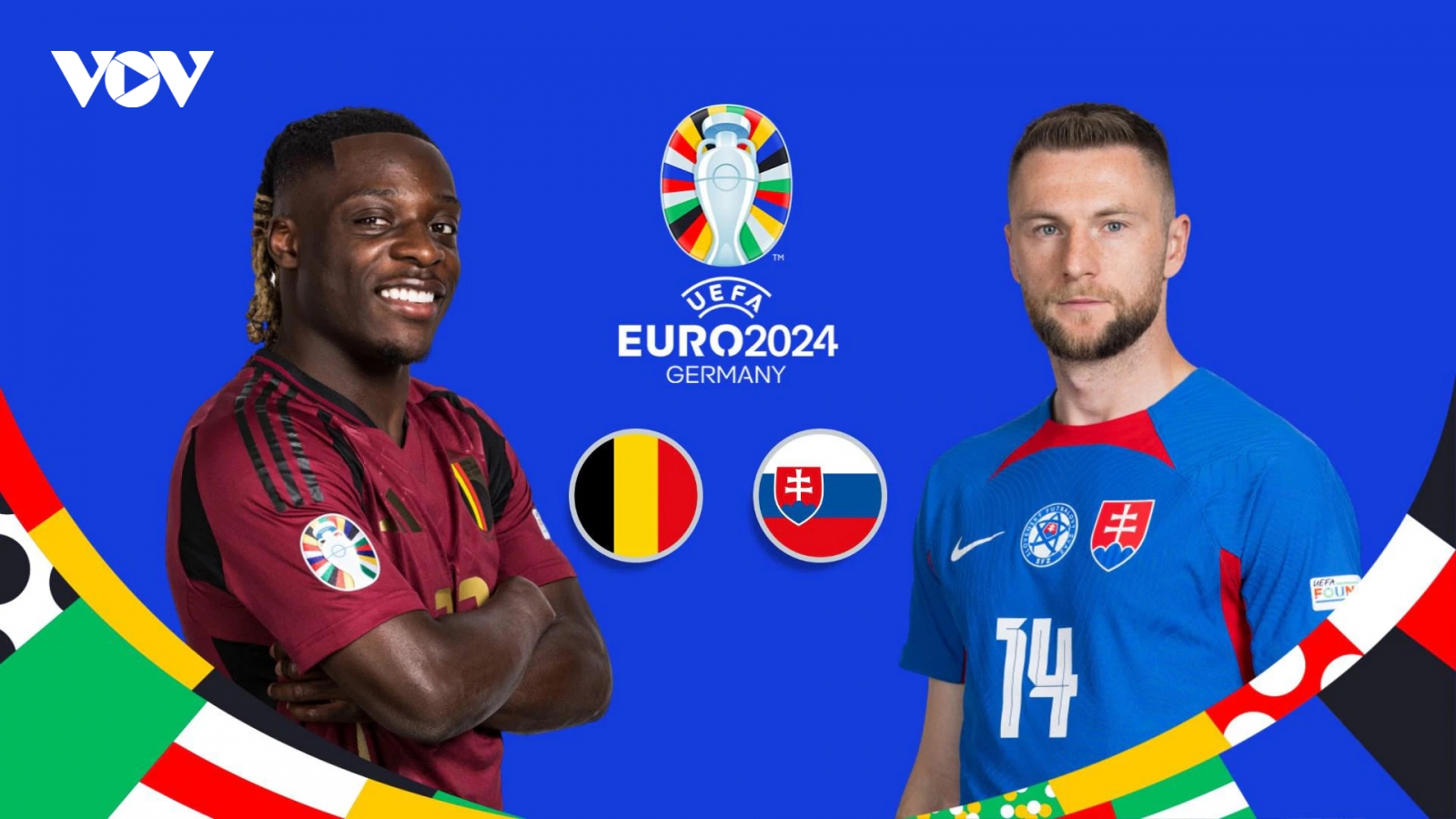 Xem trực tiếp trận Bỉ vs Slovakia tại EURO 2024 ở đâu?