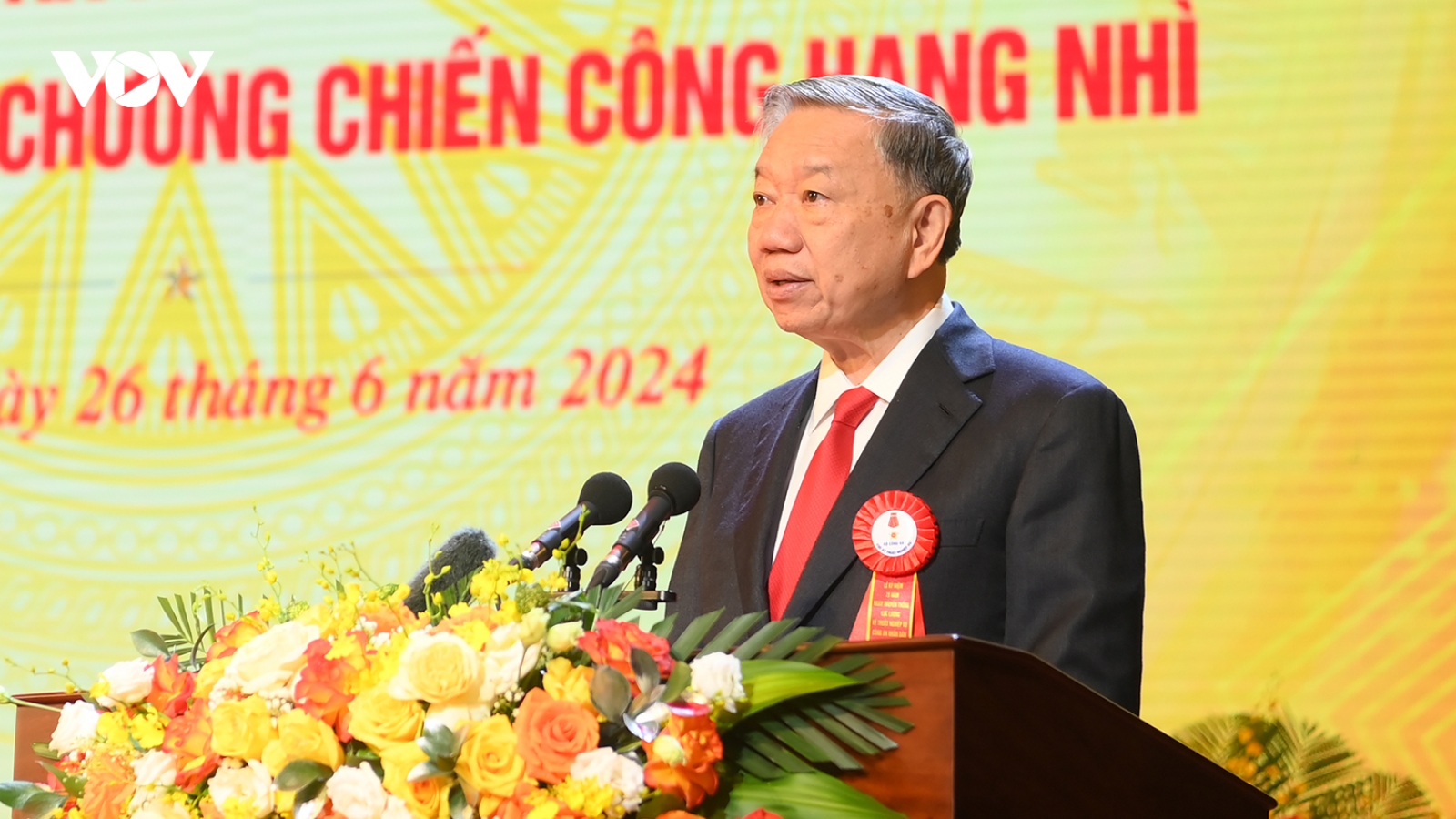 Chủ tịch nước Tô Lâm dự Lễ kỷ niệm 70 năm Lực lượng Kỹ thuật nghiệp vụ CAND