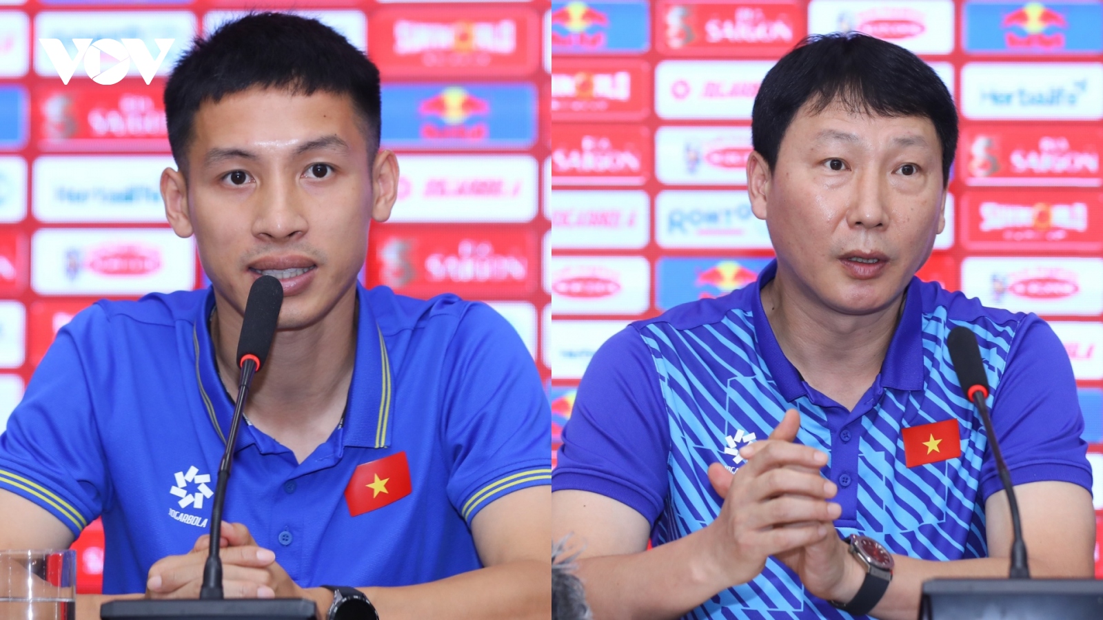 HLV Kim Sang Sik hết lời khen ngợi học trò trước trận gặp ĐT Philippines