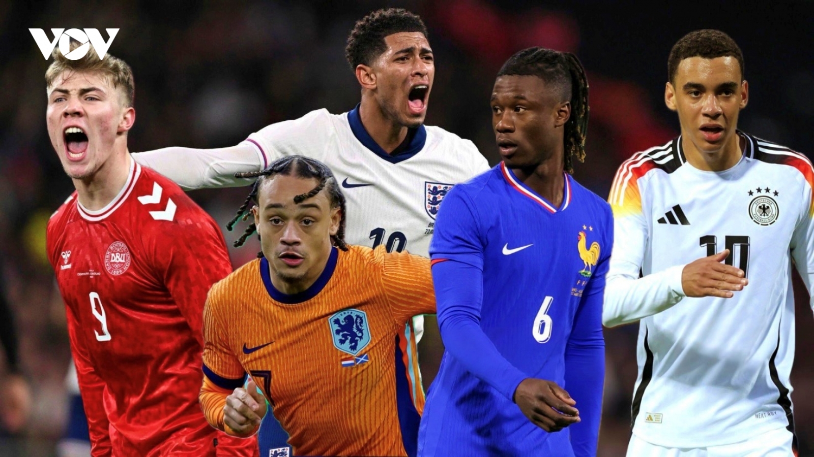 Đội hình cầu thủ Gen Z tại EURO 2024: Dàn sao Real Madrid cầm trịch tuyến giữa
