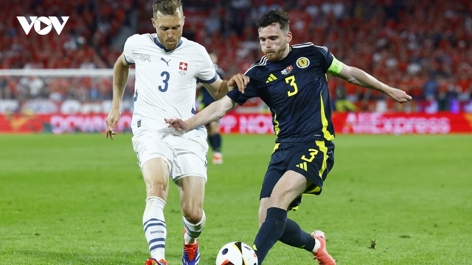 Kết quả EURO hôm nay 20/6: Scotland hòa Thụy Sĩ, duy trì cơ hội đi tiếp