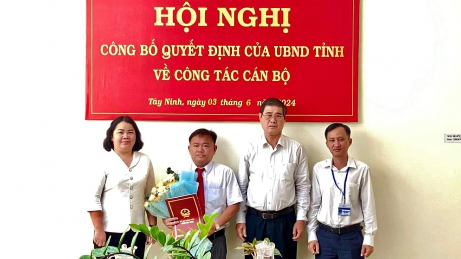 Ông Hà Minh Dảo làm Phó Giám đốc Sở Khoa học và Công nghệ tỉnh Tây Ninh