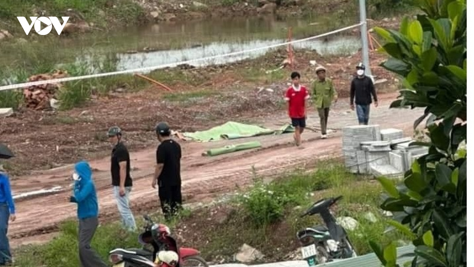 2 trẻ em tử vong do đuối nước tại khu vực thi công khu tái định cư