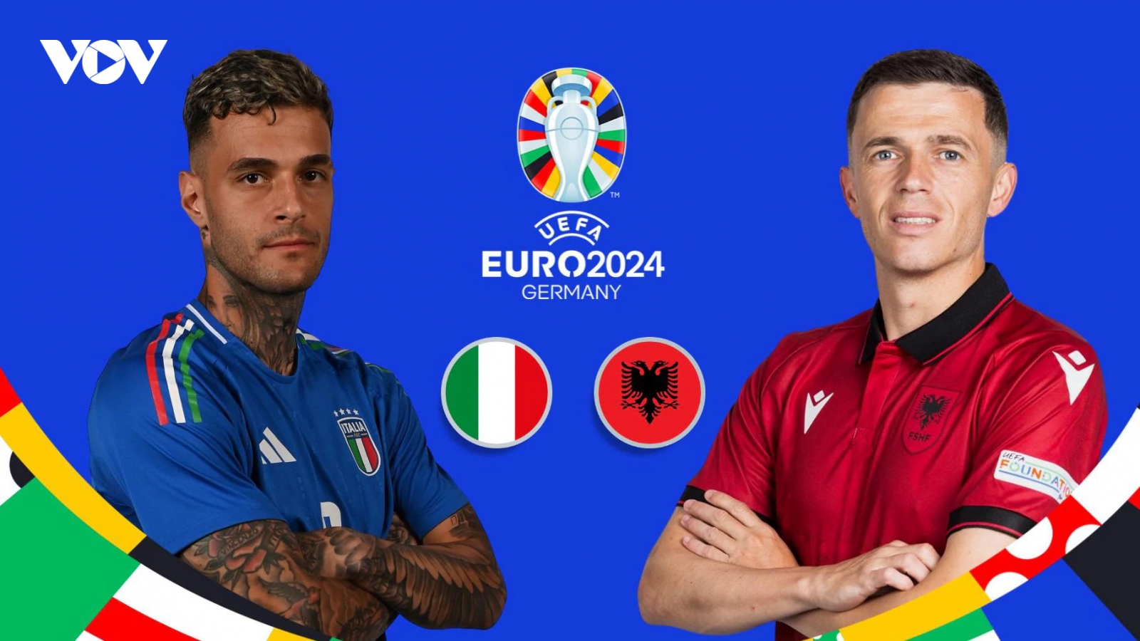 Xem trực tiếp trận ĐT Italia vs ĐT Albania EURO 2024 ở đâu?