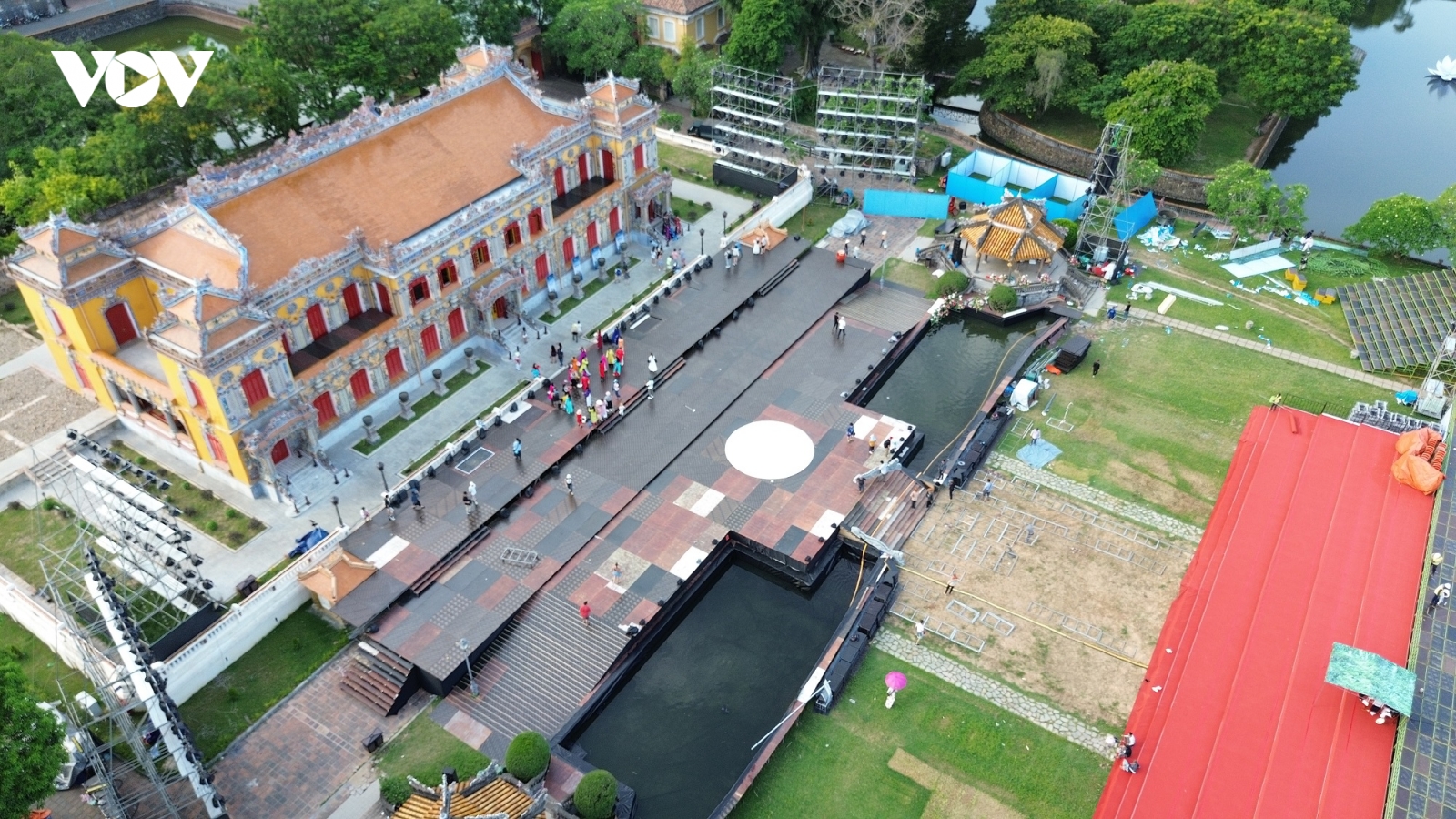 Sẵn sàng cho Tuần lễ Festival nghệ thuật quốc tế Huế 2024