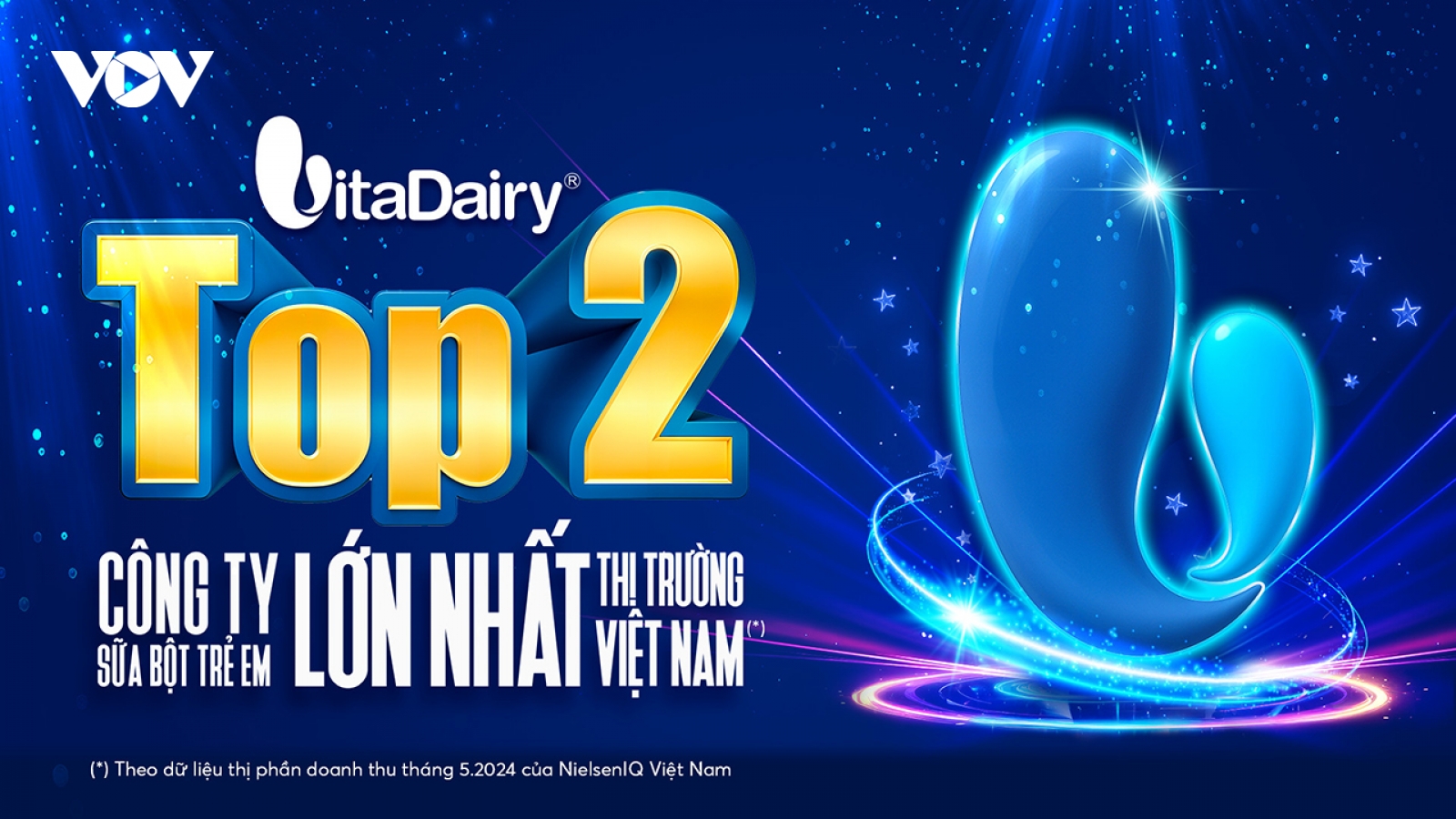 Vitadairy bứt tốc vào top 2 nhà sản xuất sữa bột trẻ em lớn nhất Việt Nam