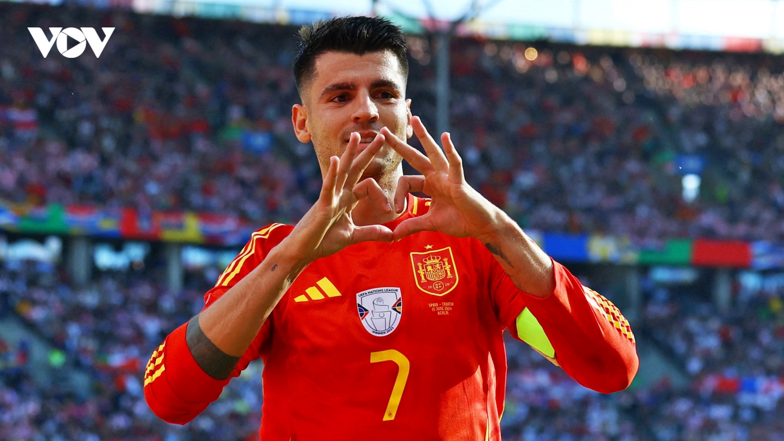 Morata cán cột mốc ấn tượng ở EURO 2024, chỉ thua Platini và Ronaldo
