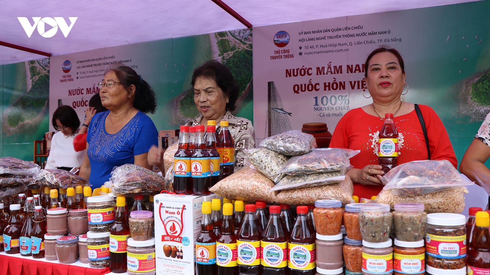 Công bố chỉ dẫn địa lý “Nam Ô” cho sản phẩm nước mắm truyền thống của Đà Nẵng