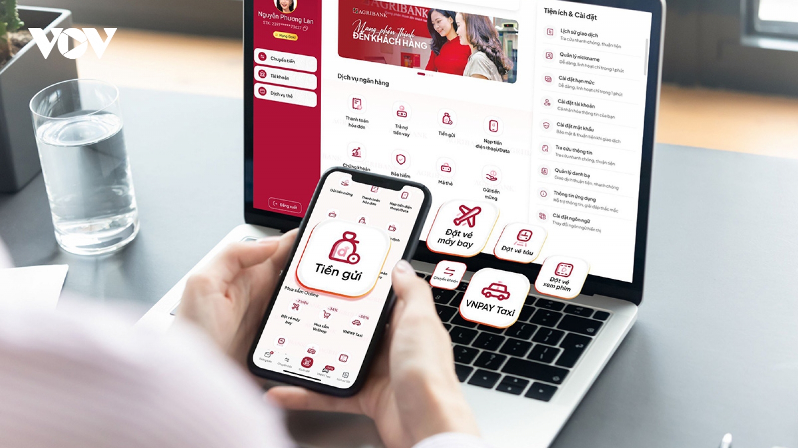 Đột phá giao diện - tính năng, Agribank chinh phục người dùng mọi miền