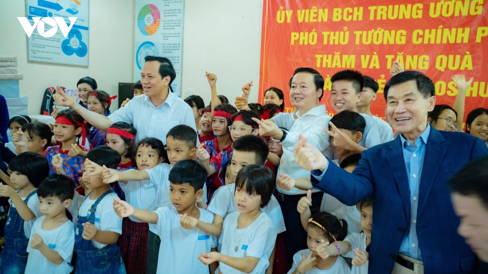 Phó Thủ tướng Trần Hồng Hà dự Lễ phát động Tháng hành động vì trẻ em năm 2024