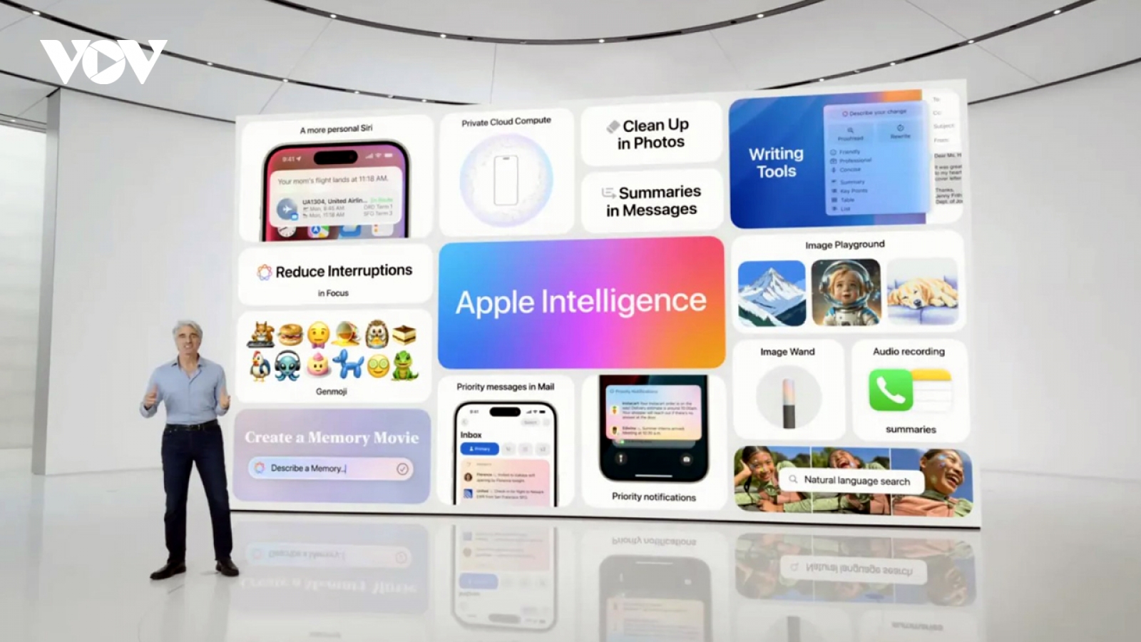 Apple giới thiệu hệ thống “trí tuệ cá nhân” Apple Intelligence
