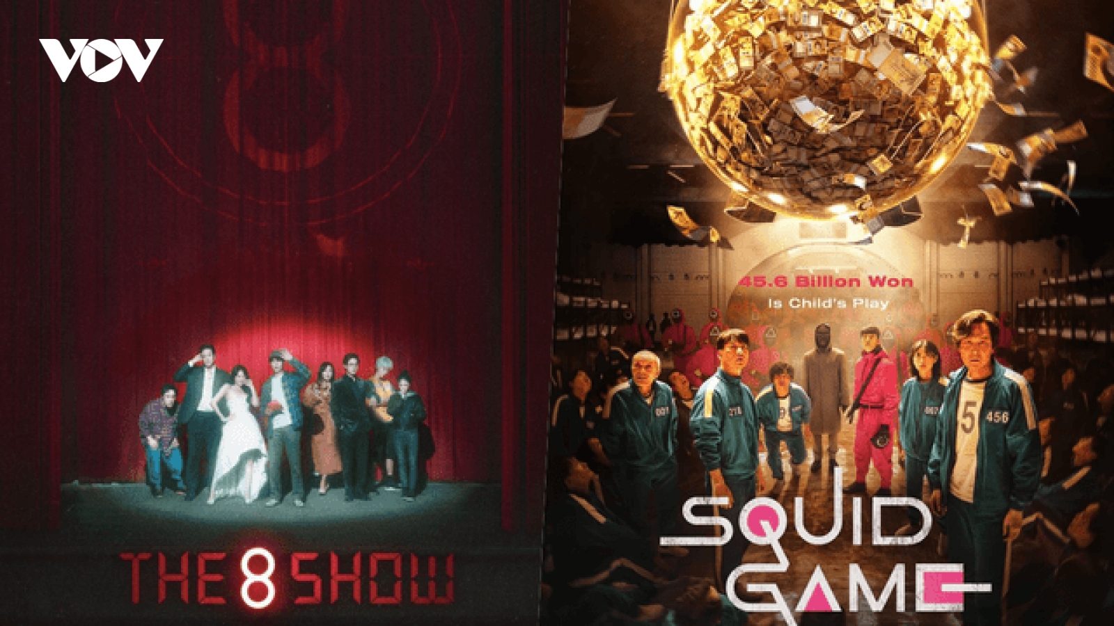 Đặt lên bàn cân 2 bom tấn sinh tồn “The 8 Show” và “Squid Game” của Hàn Quốc