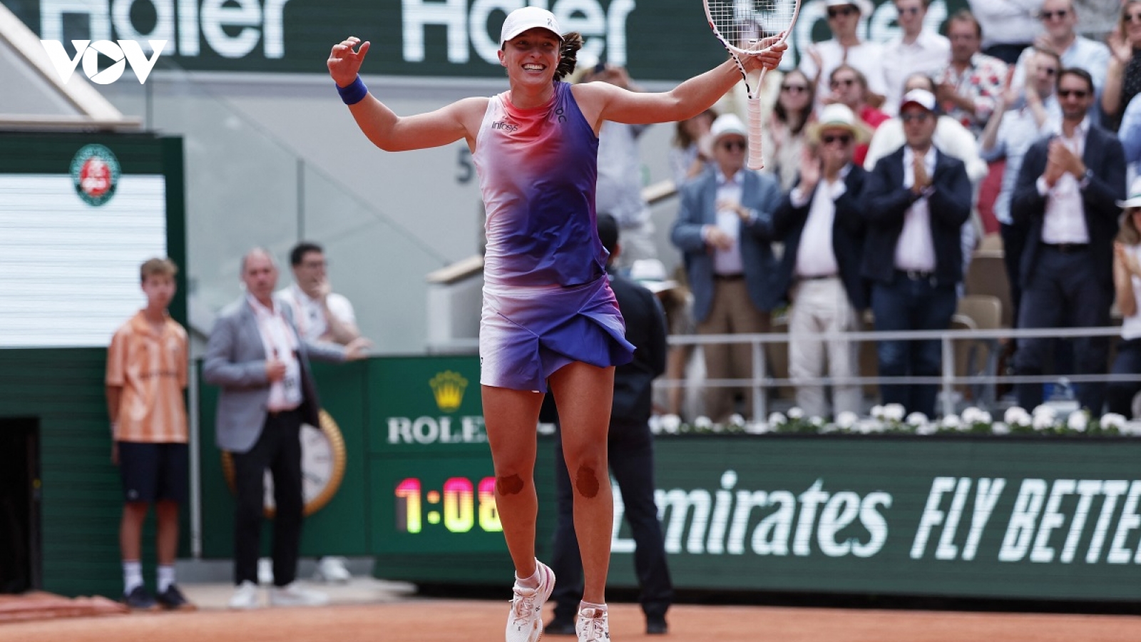 Swiatek vô địch Roland Garros 2024, tiếp tục ''thống trị'' quần vợt nữ thế giới