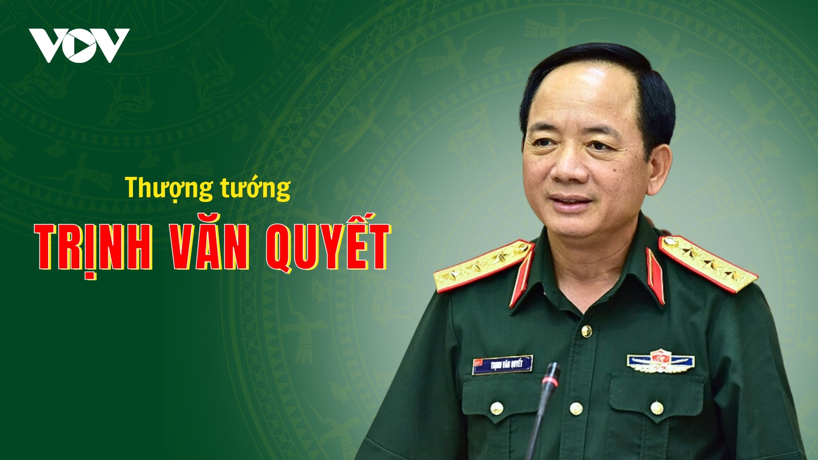 Quá trình công tác của Chủ nhiệm Tổng cục Chính trị QĐNDVN Trịnh Văn Quyết