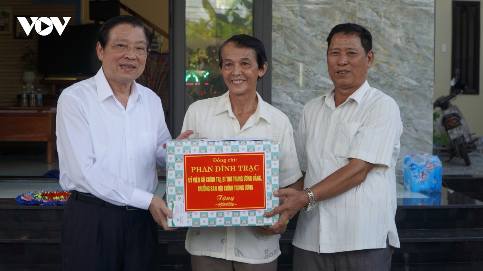 Ông Phan Đình Trạc khảo sát thực tế xây dựng nông thôn mới tại Quảng Nam