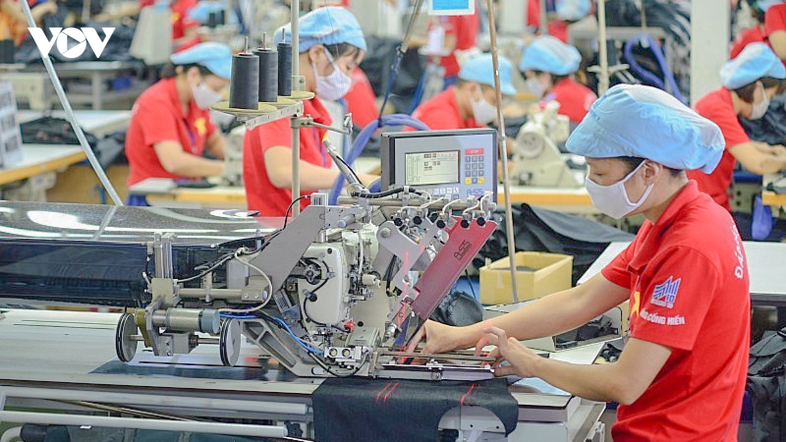 Xuất khẩu dệt may có nhiều khởi sắc