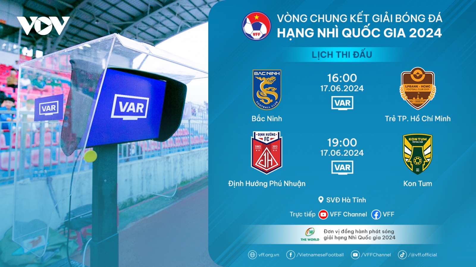 VFF có quyết định bất ngờ về VAR