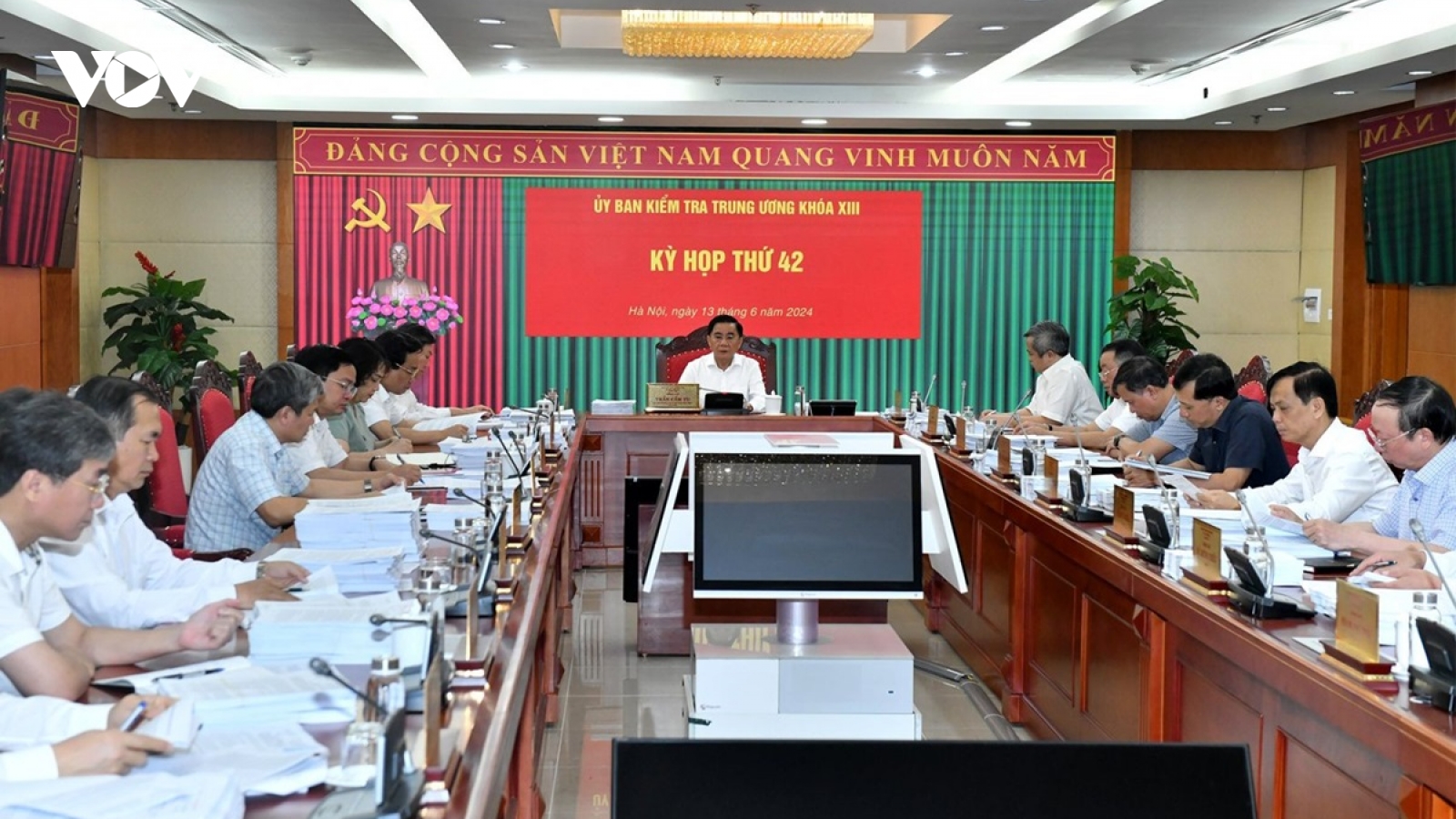 Toàn văn thông cáo báo chí kỳ họp thứ 42 của Ủy ban Kiểm tra Trung ương