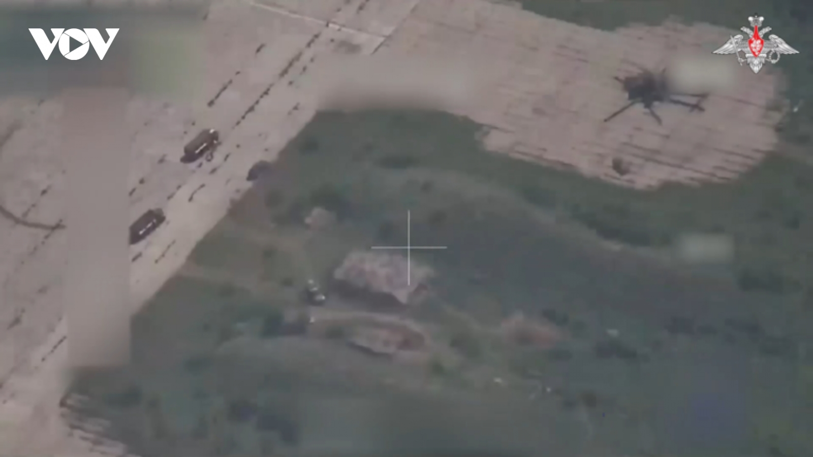 Nga phóng tên lửa Iskander, phá hủy trực thăng Mi-24 của Ukraine
