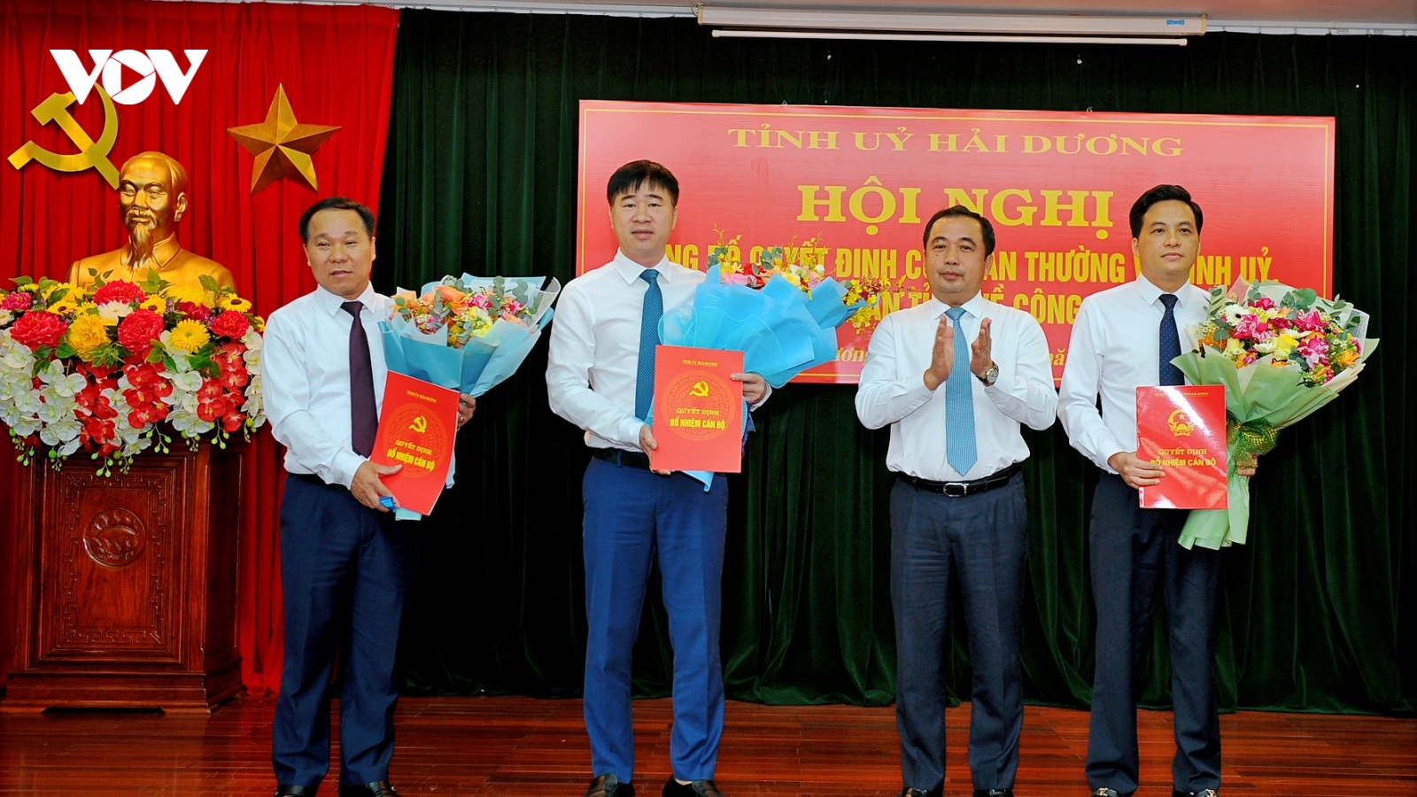Hải Dương điều động, bổ nhiệm nhiều cán bộ chủ chốt