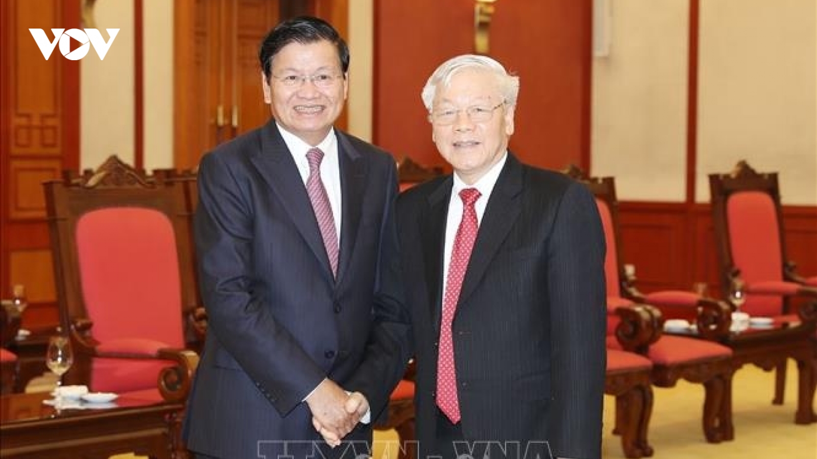 Lào tuyên bố Quốc tang tưởng niệm Tổng Bí thư Nguyễn Phú Trọng