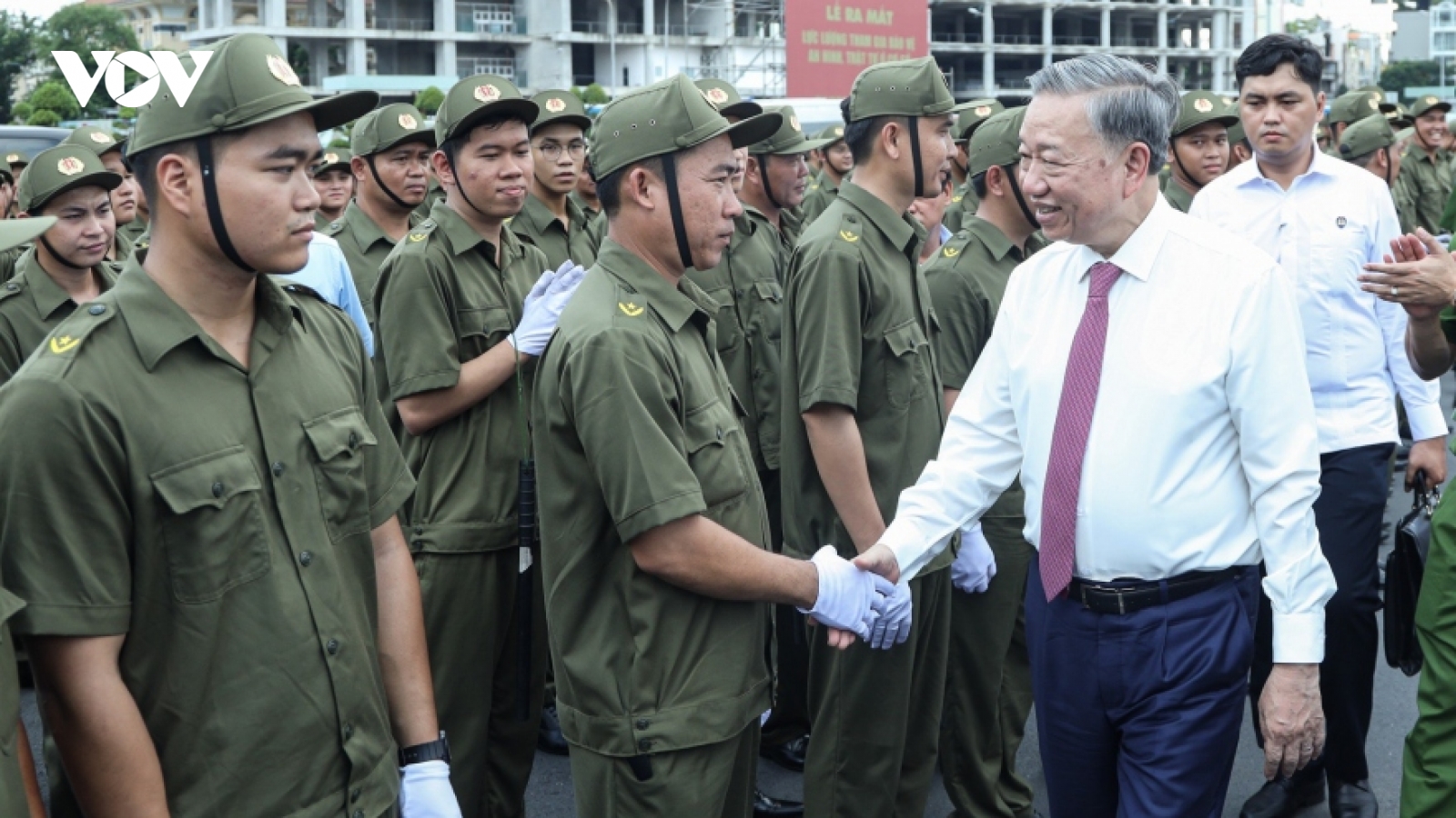 Grassroots-level security and order protection forces debut in Vietnam