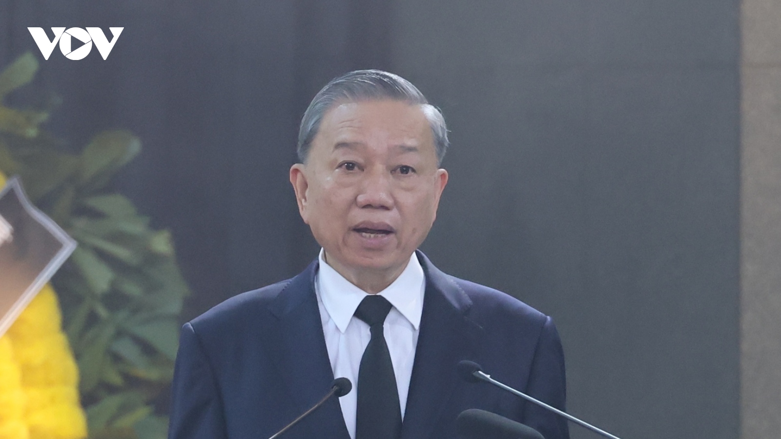 Chủ tịch nước Tô Lâm đọc Lời điếu của Ban chấp hành Trung ương Đảng cộng sản Việt Nam