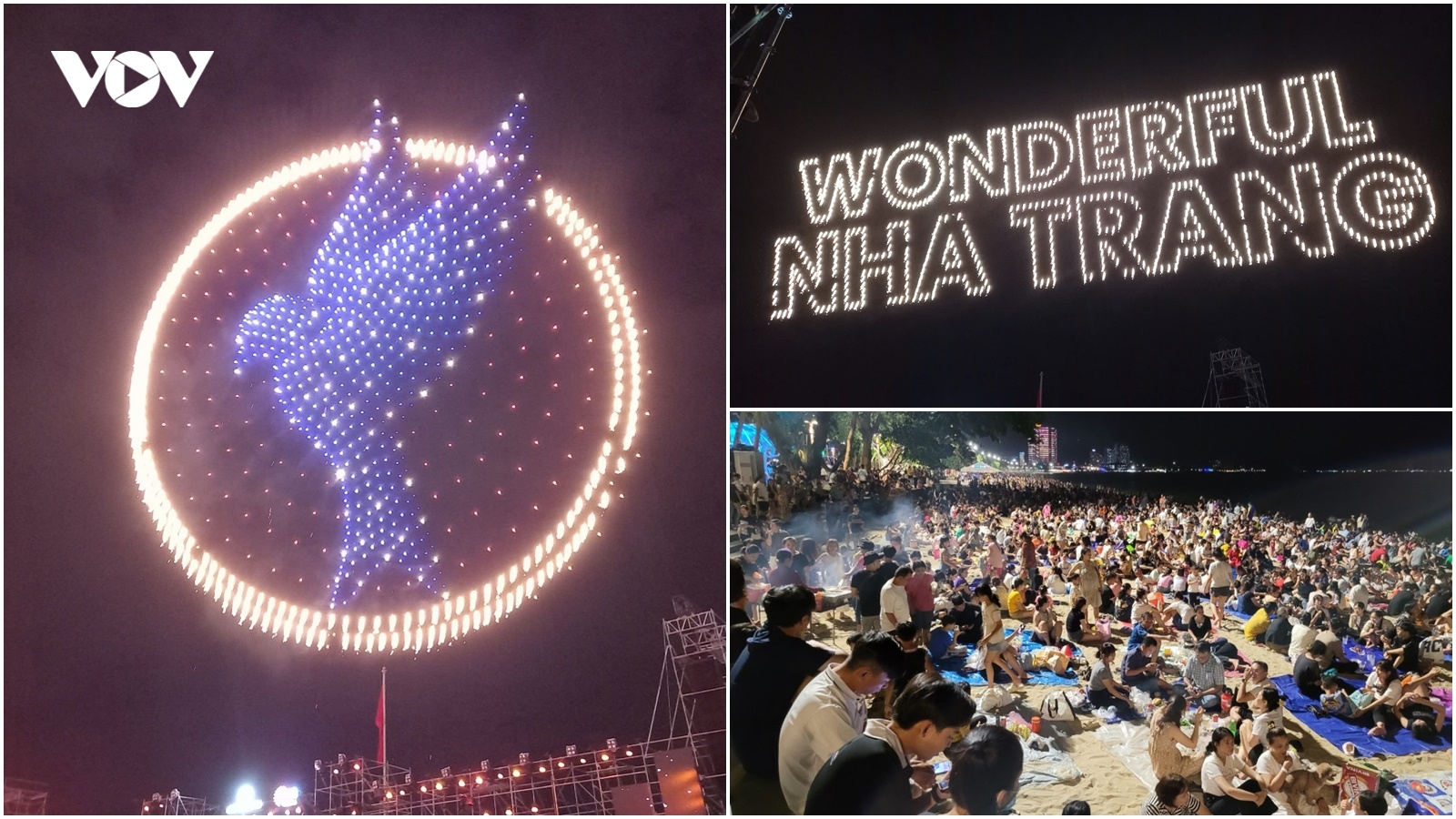 Lần đầu tiên thi đấu drone light quốc tế tại vịnh Nha Trang