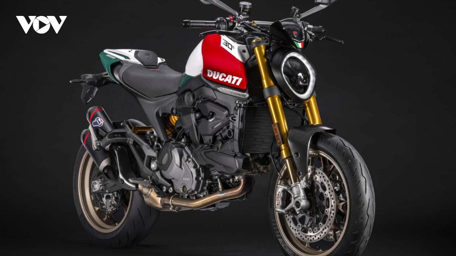 Ducati Monster 30° Anniversario 2024 phiên bản giới hạn 500 chiếc, giá hơn 670 triệu đồng