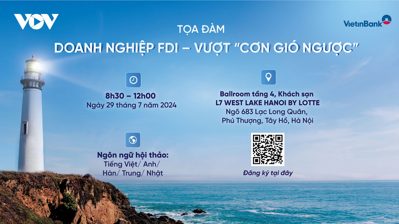 VietinBank tổ chức Tọa đàm: Doanh nghiệp FDI – Vượt cơn gió ngược