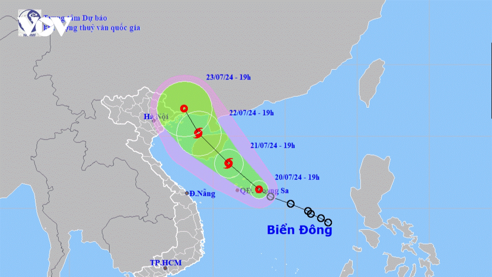 Áp thấp nhiệt đới có khả năng mạnh lên thành bão trong 24 giờ tới