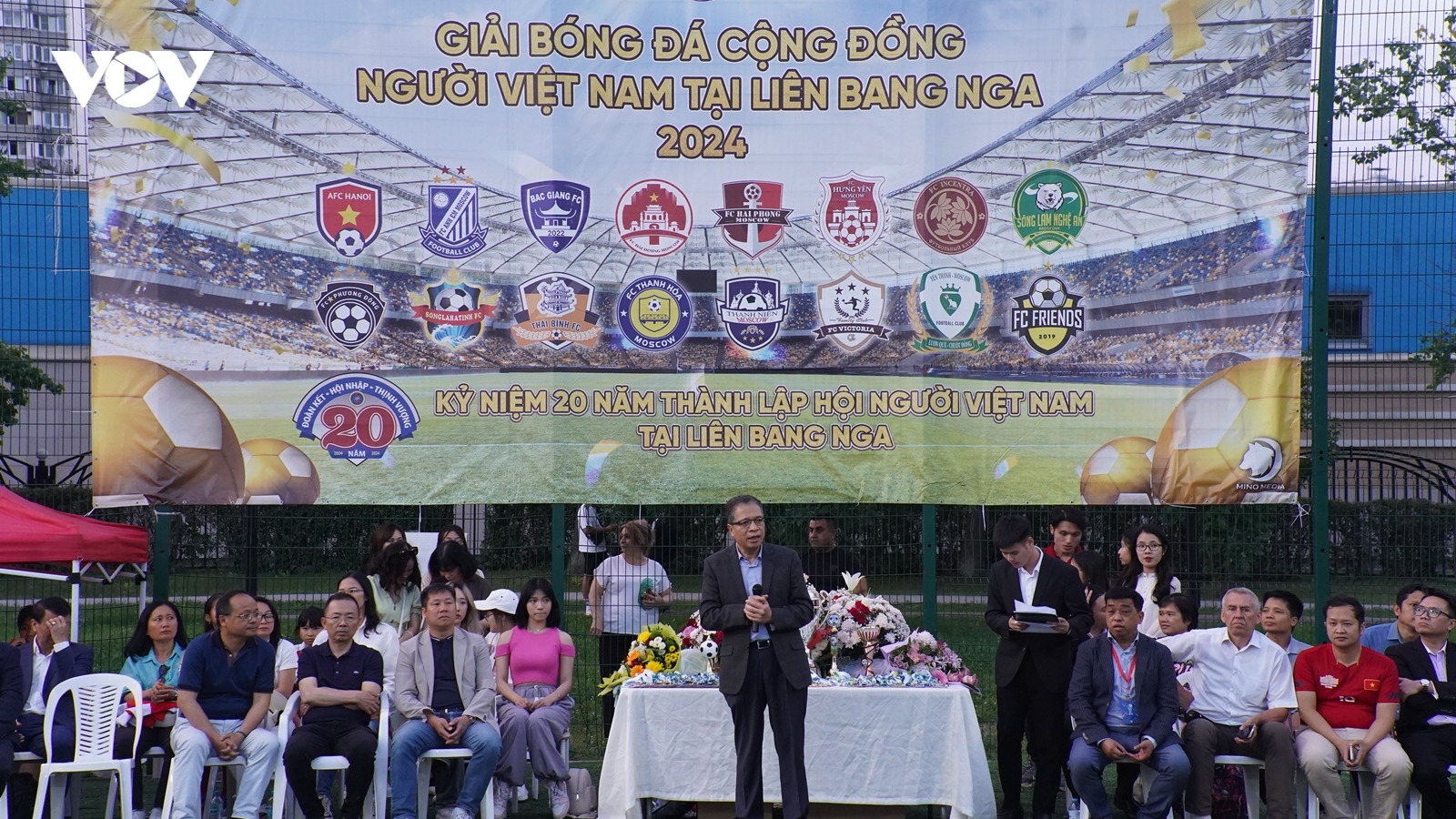 Giải bóng đá sôi động nhất cộng đồng người Việt ở Nga 2024 kết thúc thành công