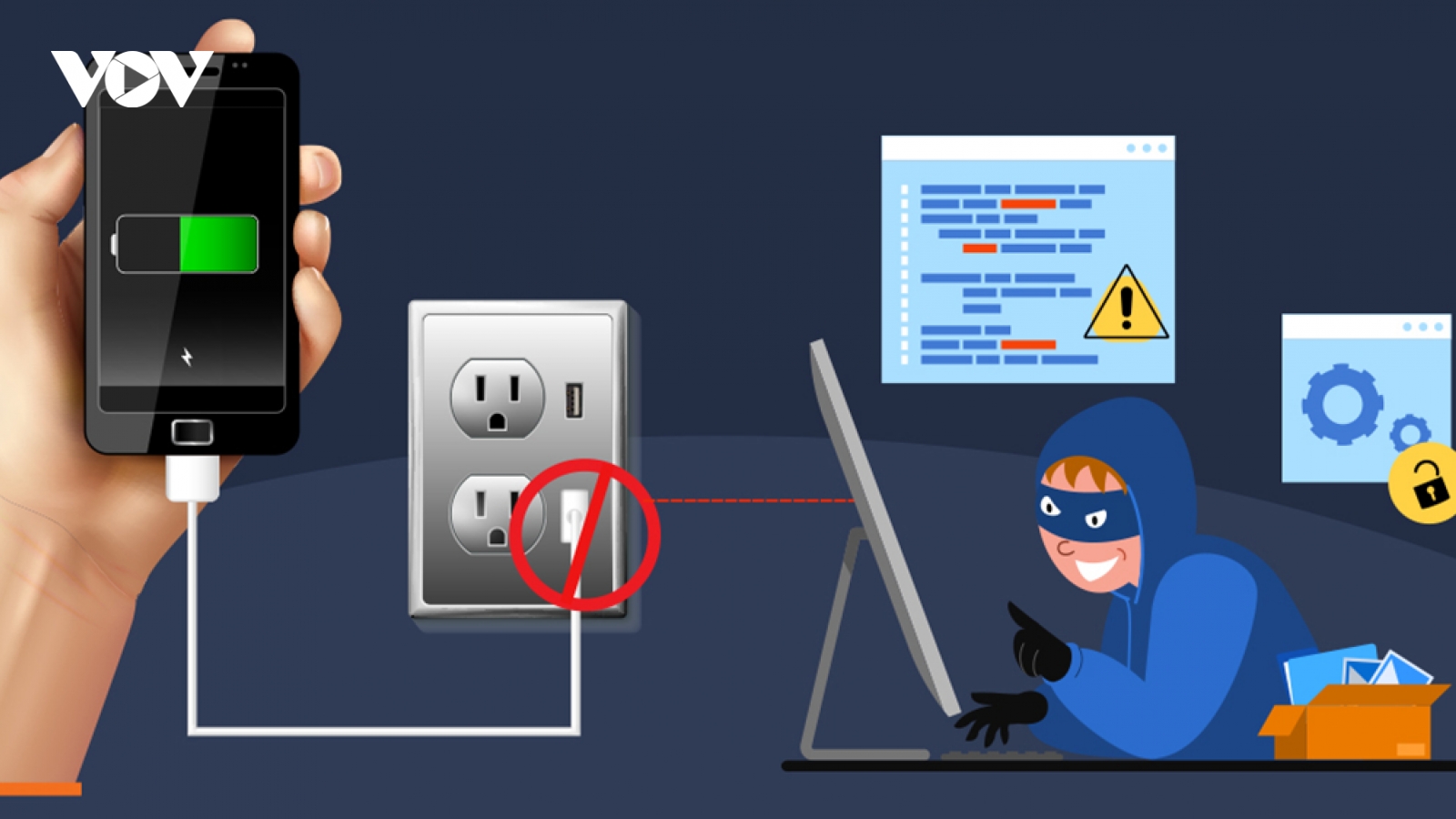 Campuchia cảnh báo người dân về mối nguy từ cổng sạc điện thoại nơi công cộng