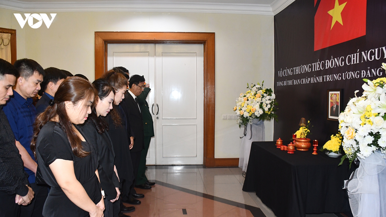 Đại sứ quán Việt Nam tại Indonesia tổ chức lễ viếng Tổng Bí thư Nguyễn Phú Trọng