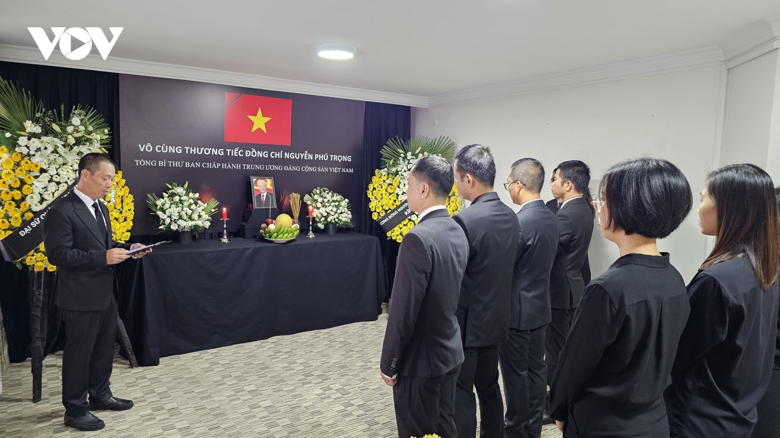 ĐSQ Việt Nam tại Thổ Nhĩ Kỳ mở sổ tang và tổ chức lễ viếng Tổng Bí thư Nguyễn Phú Trọng