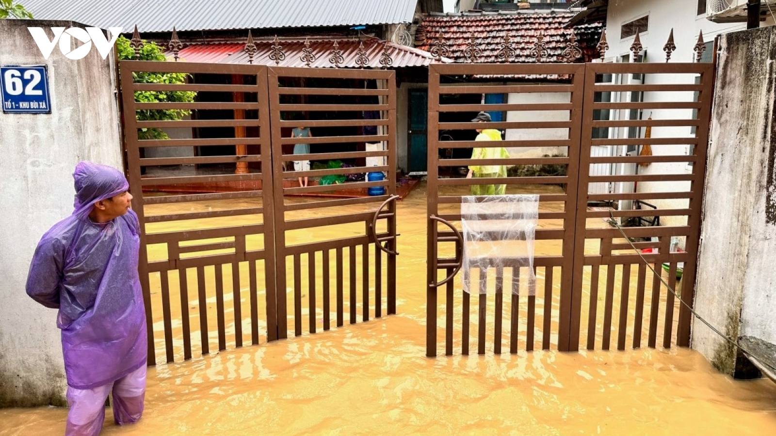 Hà Nội: 6 xã ngập úng và 1 người tử vong do mưa lũ ở huyện Quốc Oai