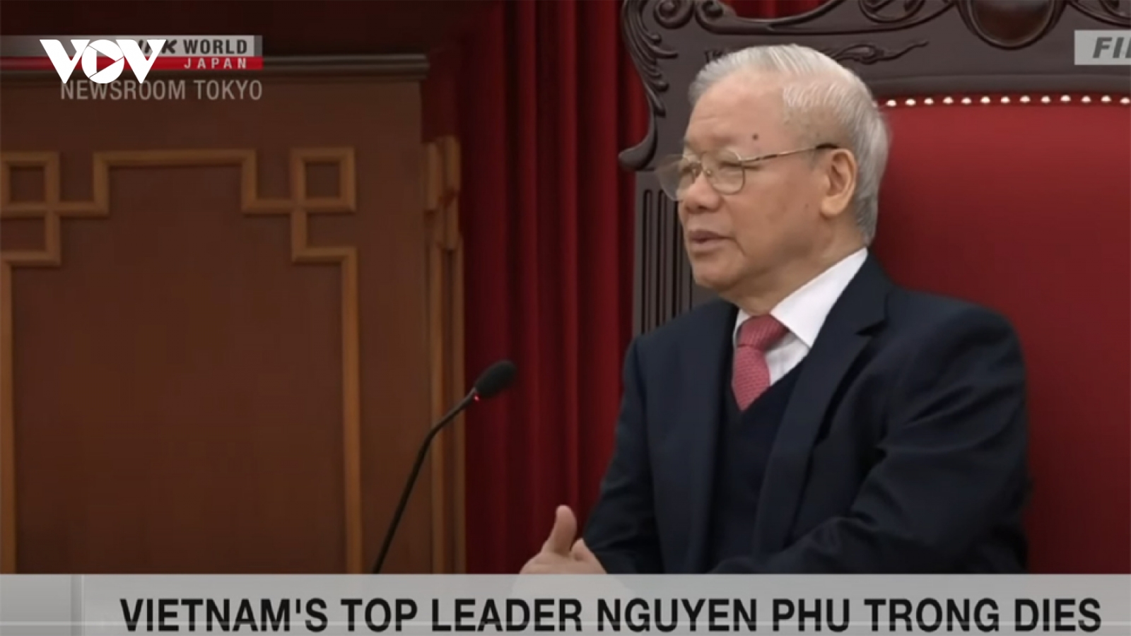 Truyền thông quốc tế liên tục đưa tin về Tổng Bí thư Nguyễn Phú Trọng